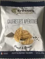 Mängden socker i gaufrettes apéritif