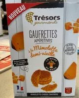 Mängden socker i Gaufrettes aperitives Mimolette