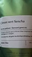 Mängden socker i Thé citron vert sencha