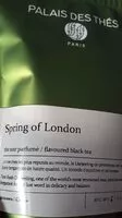 Mängden socker i Thé spring of London agrumes