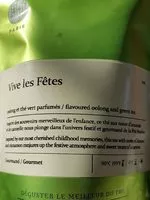 Mängden socker i Vive les fêtes thé
