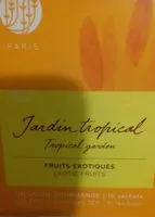 Mängden socker i Infusion jardin tropical