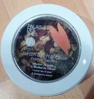 Mängden socker i Jardin à la française