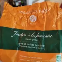 Mängden socker i Jardin à la française