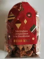 Mängden socker i Meringues croquantes à la framboise