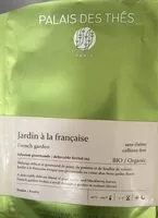 Mängden socker i Jardin à la française