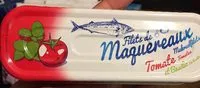 Mängden socker i Filet Maquereaux Tomate et Basilic