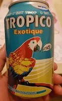 Mängden socker i Tropico exotique