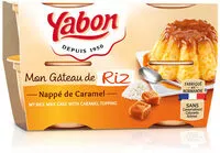 Mängden socker i Gâteau de riz nappage caramel