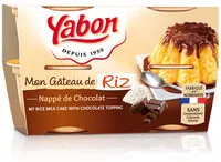 Mängden socker i Gâteau de riz nappé de chocolat