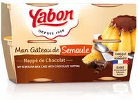 Mängden socker i Gâteau de Semoule nappage Chocolat