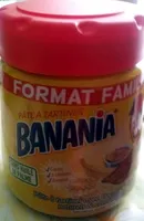 Mängden socker i Pâte à tartiner Banania Format Familial