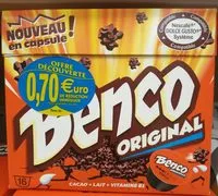 Mängden socker i Benco original capsule