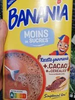 Mängden socker i Banania moins de sucres