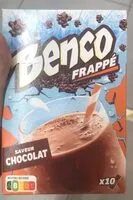 Mängden socker i Benco frappé chocolat