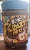 Mängden socker i Benco Crazy nuts