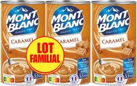 Mängden socker i MONT BLANC Crème dessert Boîte Caramel 3x570g Lot Familial