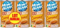 Mängden socker i MONT BLANC Crème dessert Boîte Caramel 4x570g Lot Familial