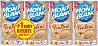 Mängden socker i MONT BLANC Crème dessert Boîte Praliné 4x570g 3+1 Offerte