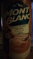 Mängden socker i Mont blanc praline