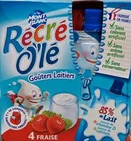 Mängden socker i Récré O'lé Fraise