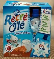 Mängden socker i Récré O'lé Caramel
