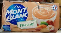 Mängden socker i MONT BLANC Crème dessert Coupelles Praliné 4x125g