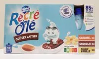 Mängden socker i Goûter laitier Choco, Vanille, Caramel 12x85g