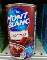 Mängden socker i MONT BLANC Crème dessert Boîte Chocolat 500g