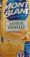 Mängden socker i MONT BLANC Crème dessert Boîte Saveur Vanille 500g