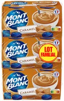 Mängden socker i MONT BLANC Crème dessert Coupelles Caramel 3x4x125g Lot Familial
