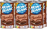 Mängden socker i MONT BLANC Crème dessert Boîte Chocolat 6x570g