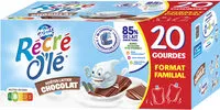 Mängden socker i RÉCRÉ O'LÉ Chocolat 20x85g