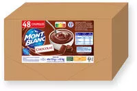 Mängden socker i MONT BLANC Crème dessert Coupelles Chocolat 48x125g