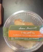 Mängden socker i Tyropitta