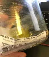 Mängden socker i Salade thon