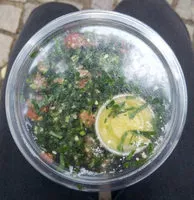 Mängden socker i Taboulé vert