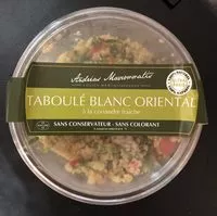 Mängden socker i Taboulé blanc oriental