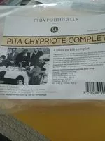 Mängden socker i Pita chypriote