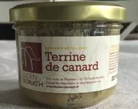 Mängden socker i Terrine de canard