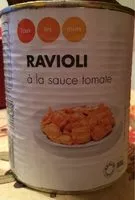 Mängden socker i Ravioli à la sauce tomate