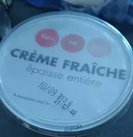 Mängden socker i Crème fraiche épaisse entière