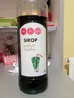 Mängden socker i Sirop parfum menthe