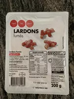 Mängden socker i Lardons fumés