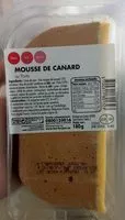 Mängden socker i Mousse de Canard au Porto