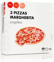 Mängden socker i 3 Pizzas Margherita