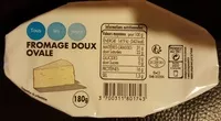 Mängden socker i Fromage doux ovale