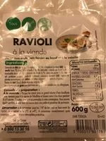 Mängden socker i Ravioli à la viande