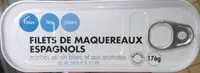 Mängden socker i Filets de maquereaux marinés au vin blanc et aux aromâtes