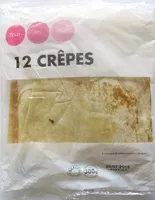 Mängden socker i 12 Crêpes
